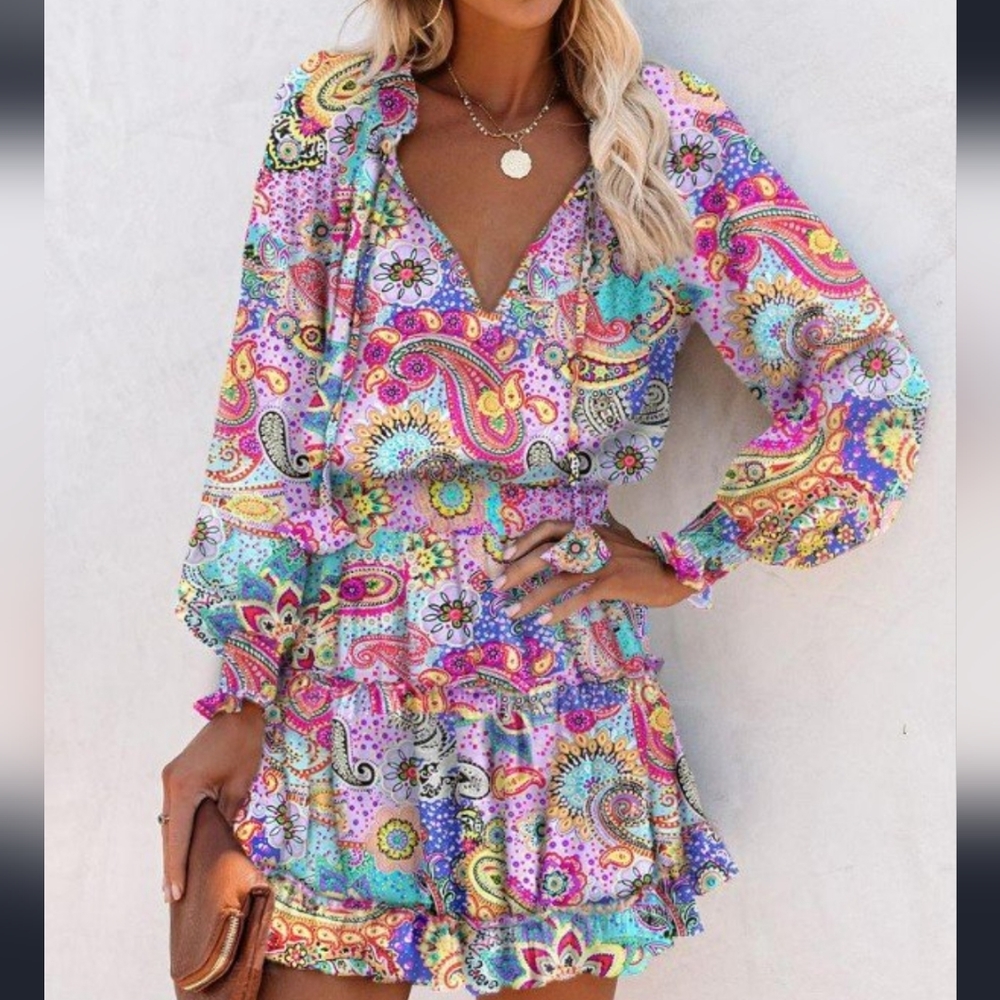 NWT Paisly Dress
